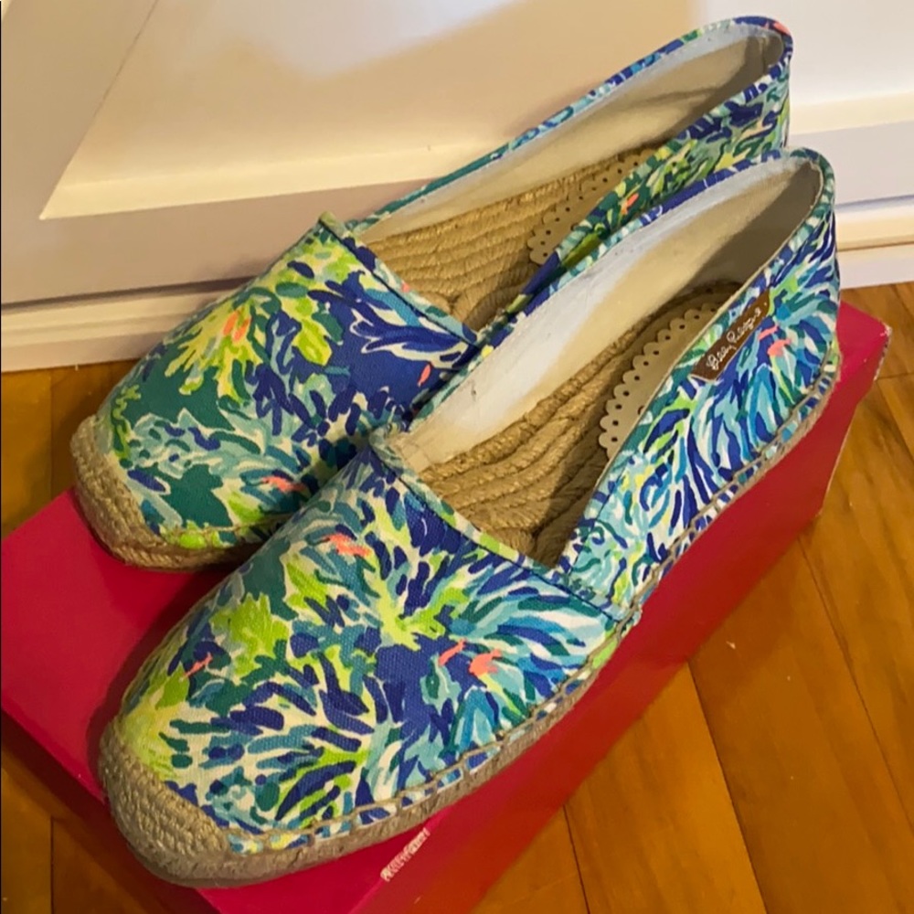 Lilly Pulitzer slip ons
